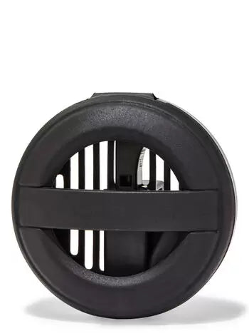 porta aromatizante de carro negro mate