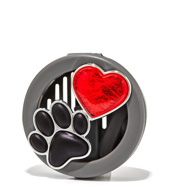 porta aroma para carro patita con corazón