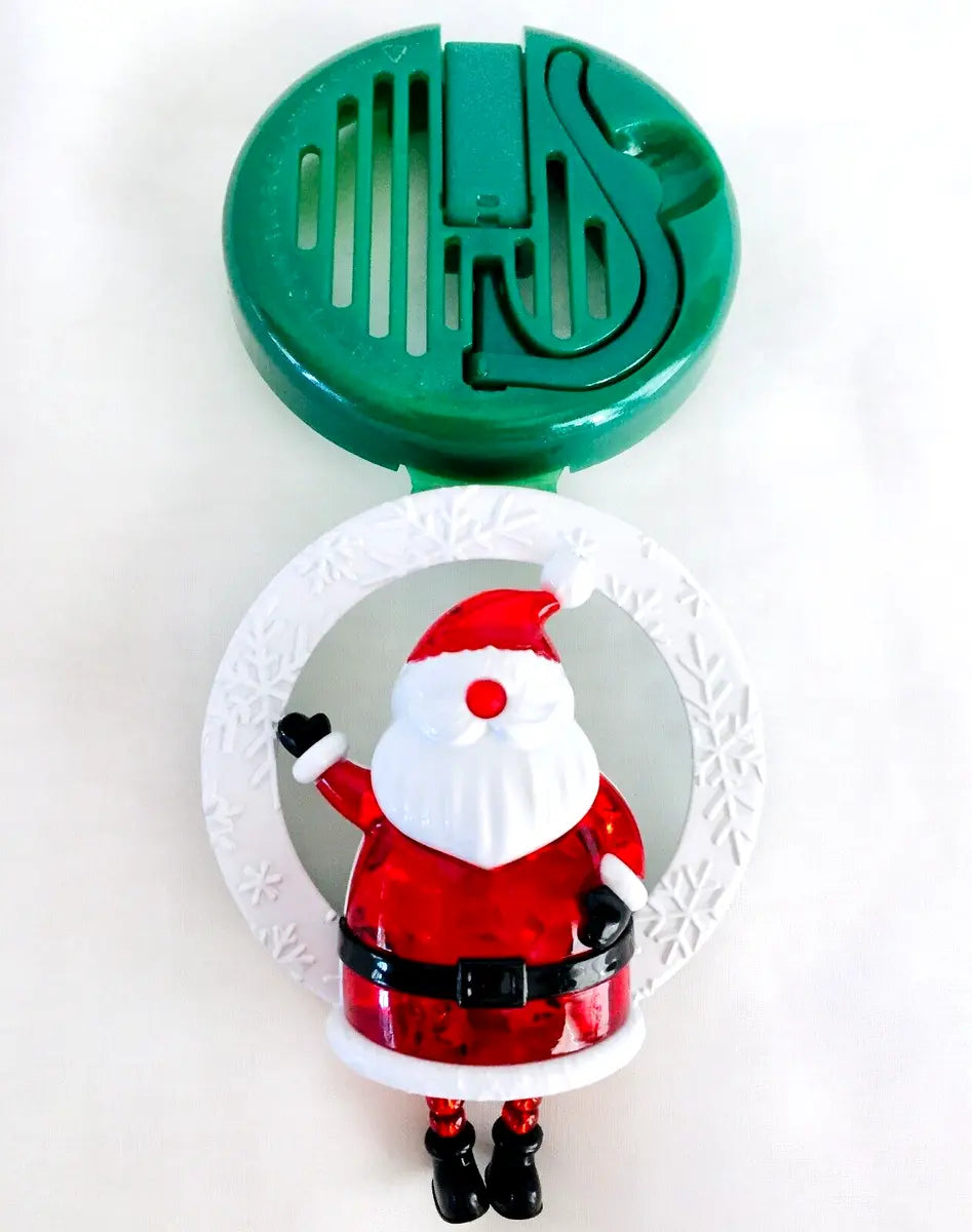 porta aromatizante de carro dancing papa noel