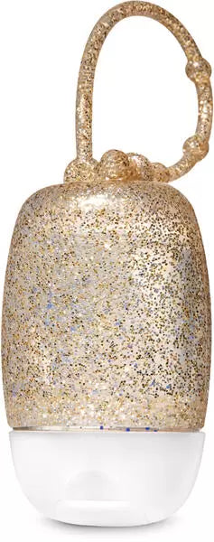 porta gel sencillo dorado