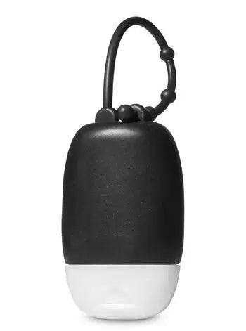 porta gel sencillo negro