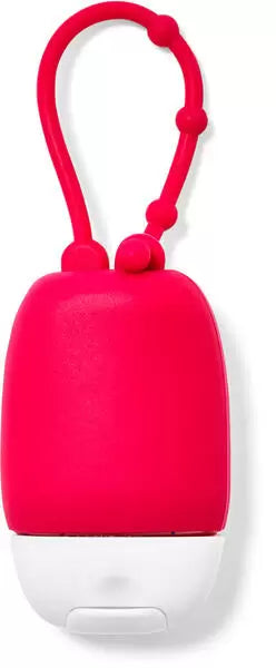 porta gel sencillo rosa fiusha