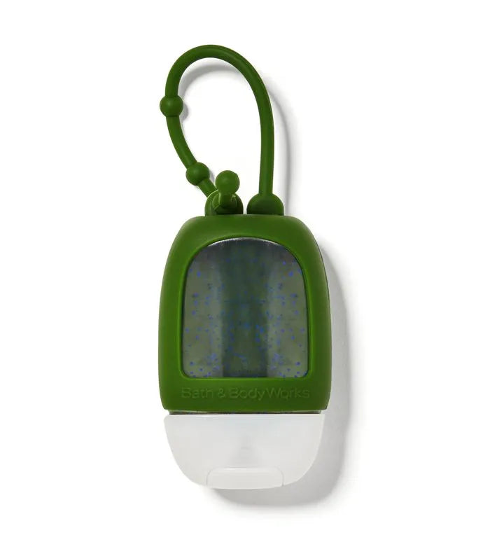 porta gel sencillo verde