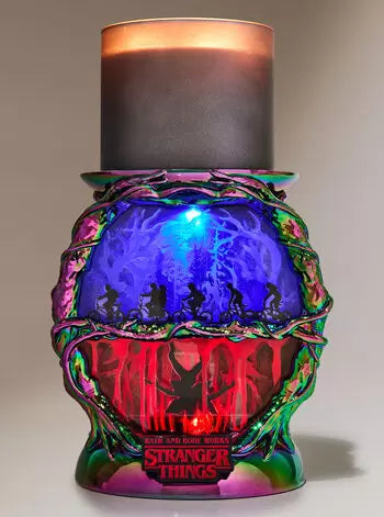 porta vela 3 mechas stranger things