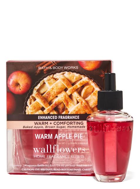Warm apple pie