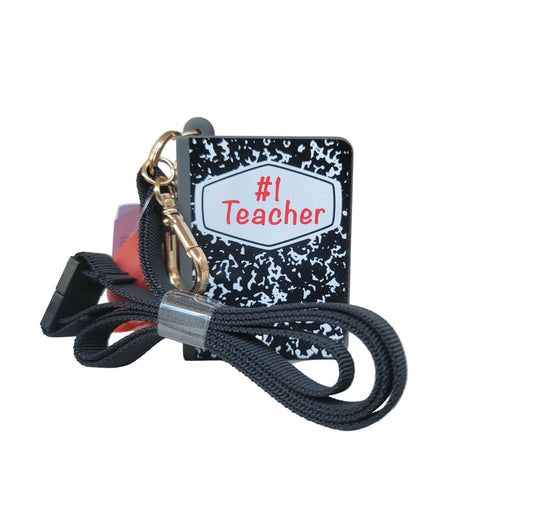 Porta gel Libreta De Maestra