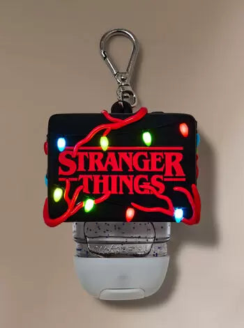 porta gel stranger things luces