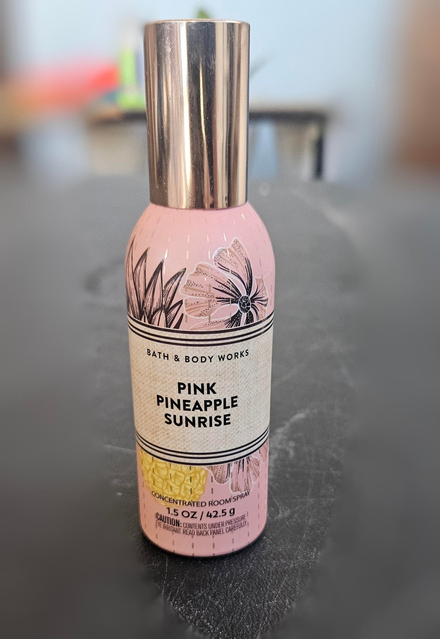 Pink pineapple sunrise