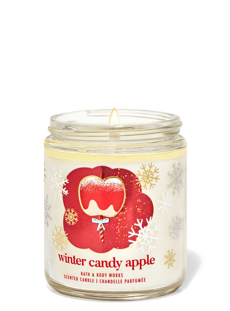Winter candy apple