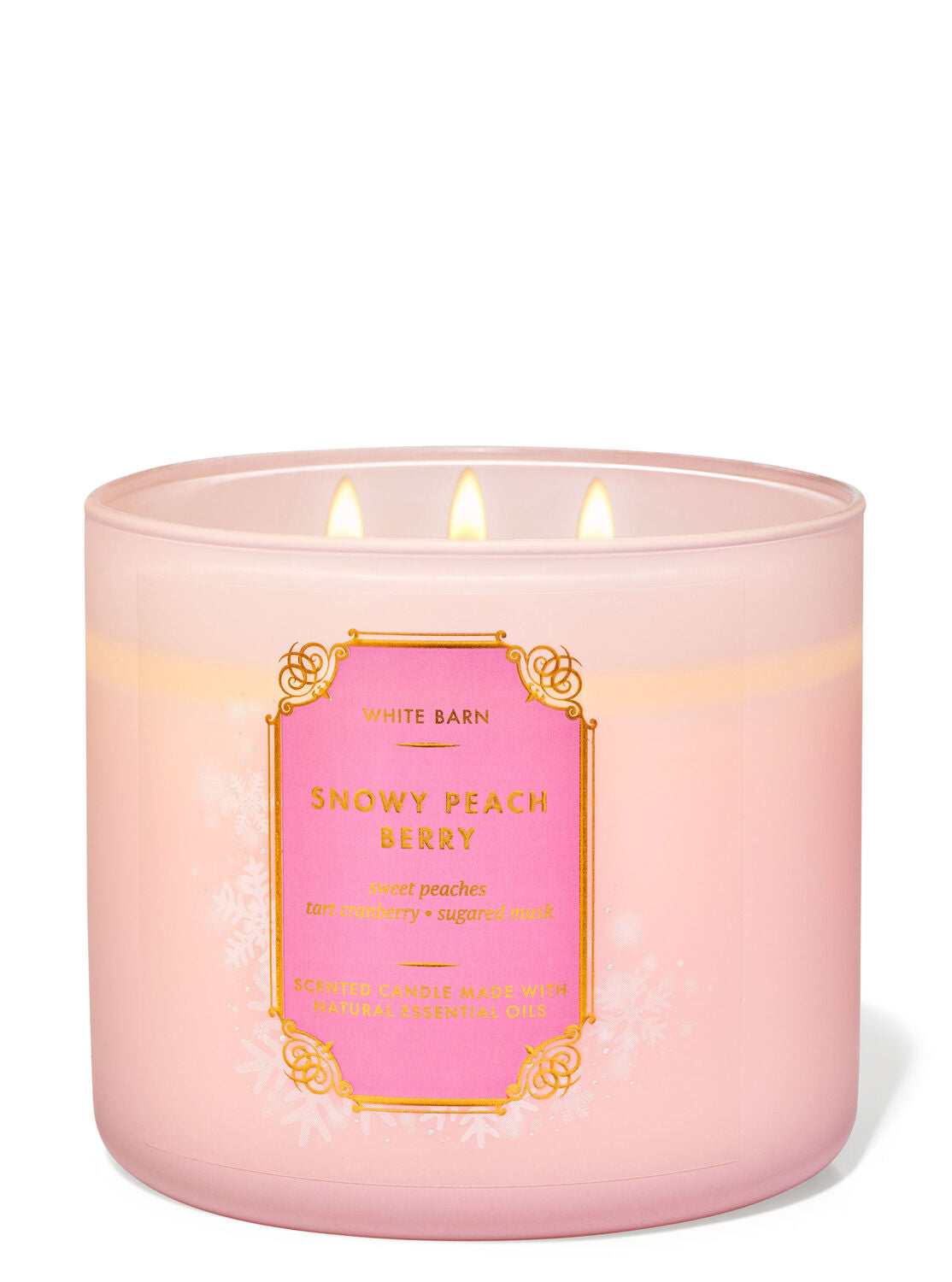 Snowy Peach Berry