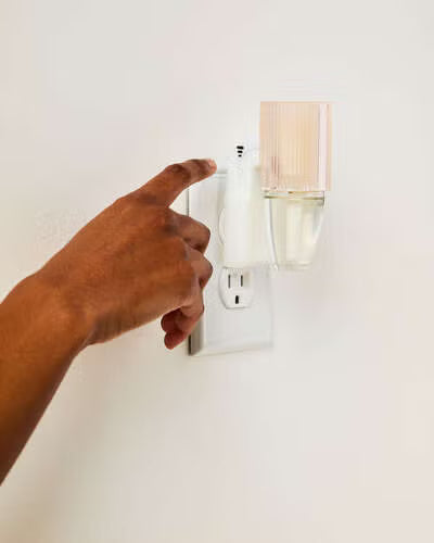 Conector con luz acanalada con brillo