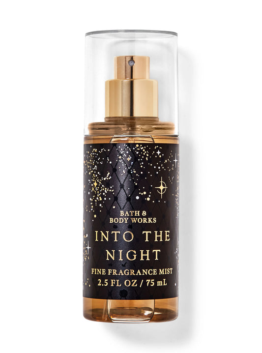 into the night