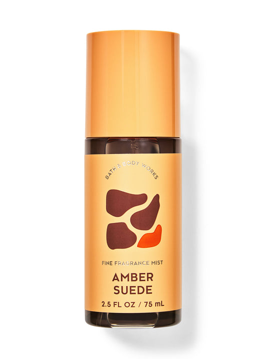 Amber suede