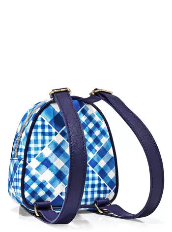 cosmetiquera bolsa gingham