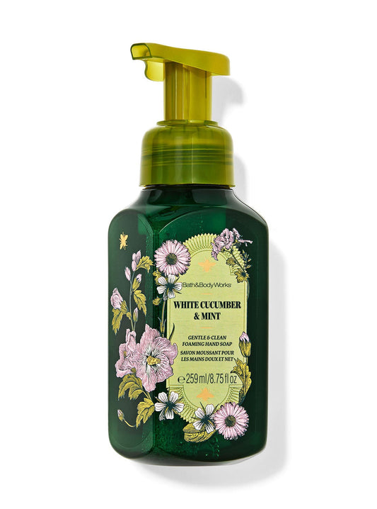 White cucumber & mint