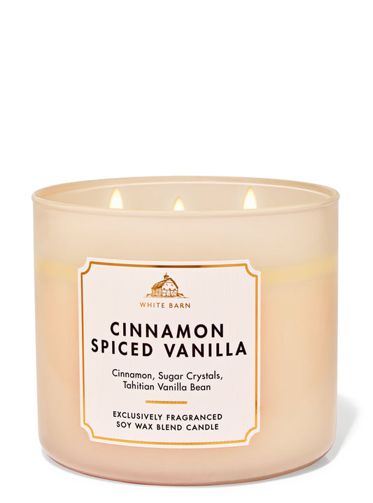 Cinnamon spiced vanilla
