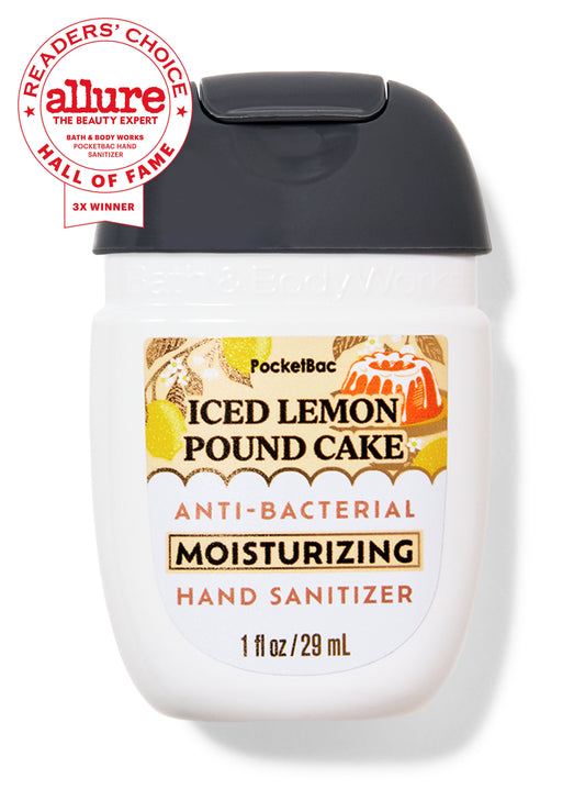 Iced lemon pound cake