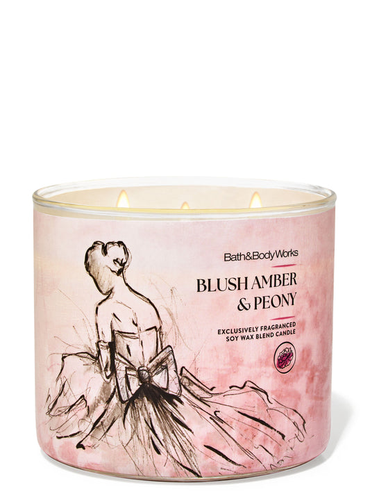 Blush amber & peony