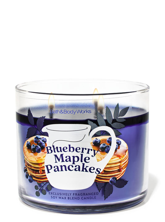 Blueberry maple pancakes