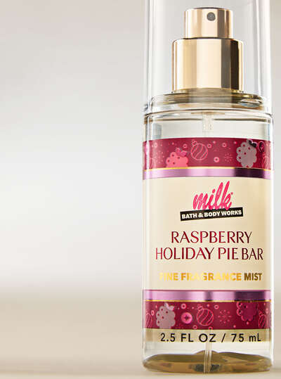Raspberry Holiday Pie Bar