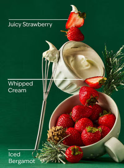 Strawberry Snowflakes