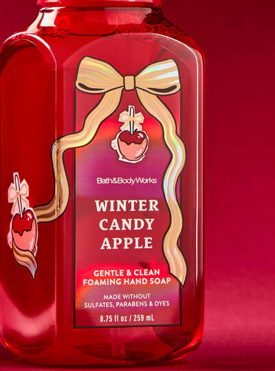 Winter candy apple