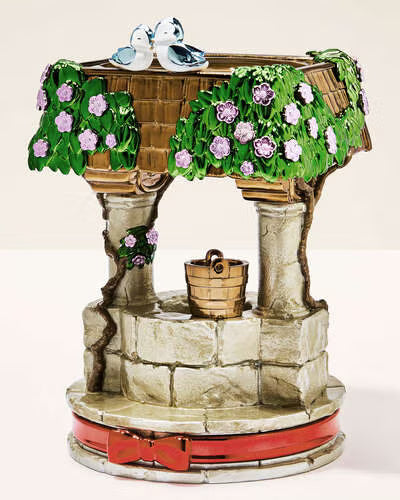 Porta vela Blanca nieves pozo