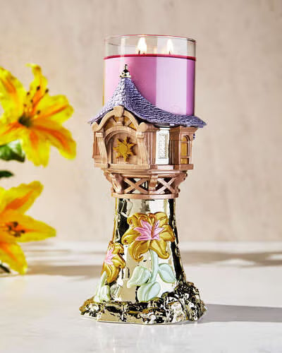 Porta vela Rapunzel torre
