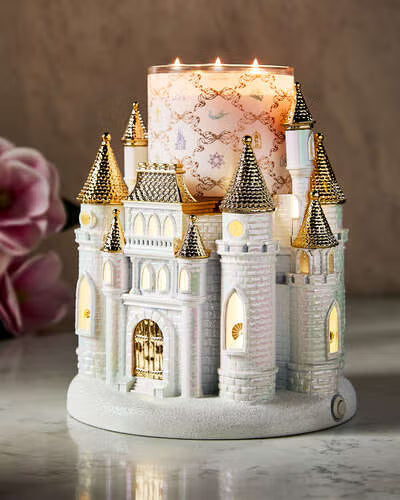 Porta vela castillo Disney Princess