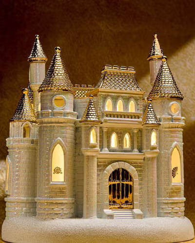 Porta vela castillo Disney Princess