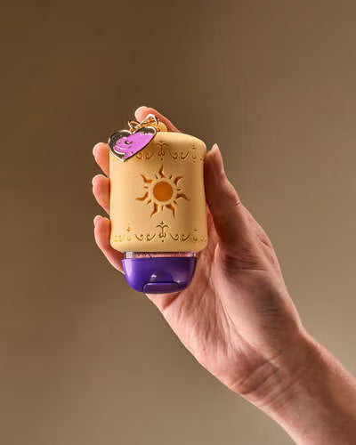 porta gel Rapunzel linterna iluminada