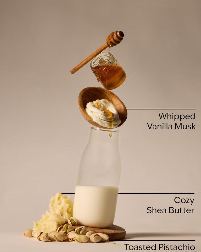 Pistachio milk & honey