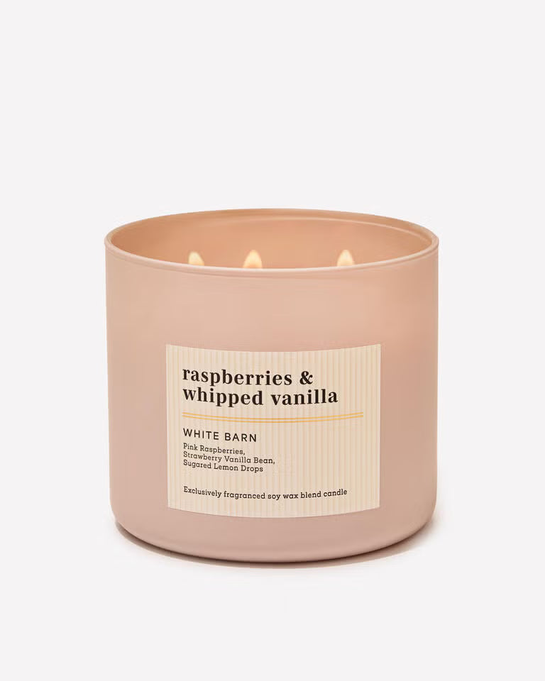 Raspberries & whipped vanilla