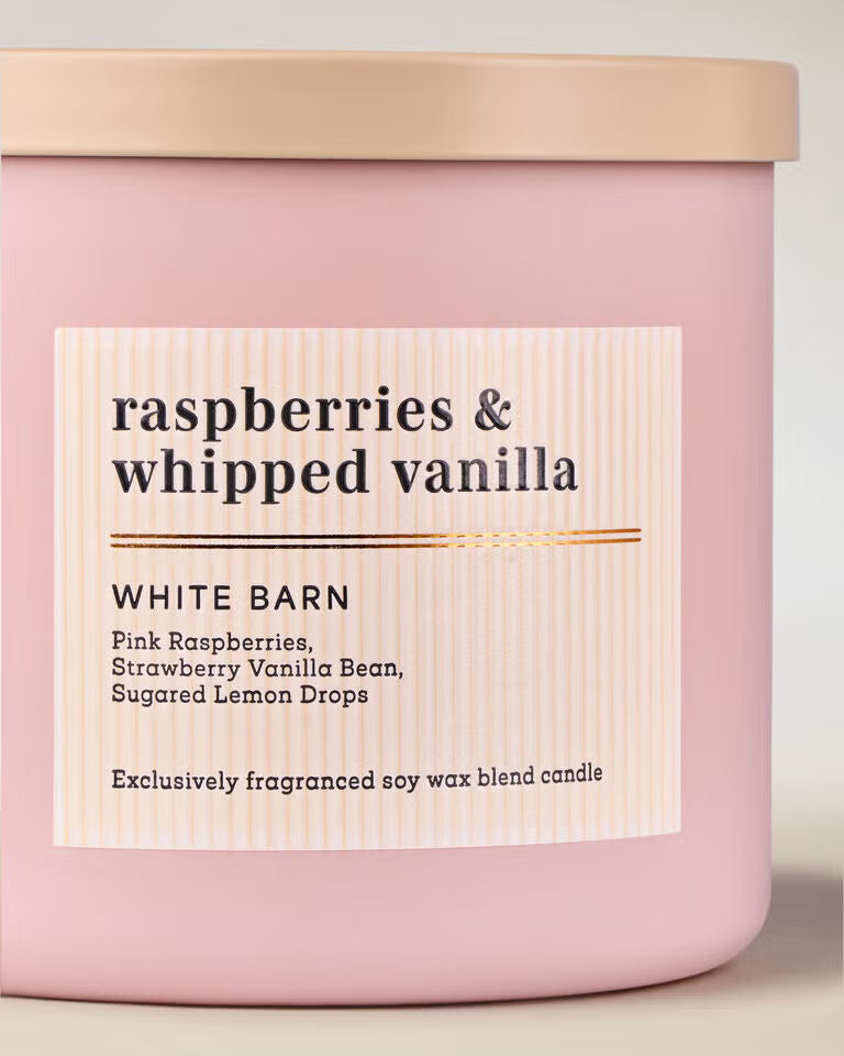 Raspberries & whipped vanilla