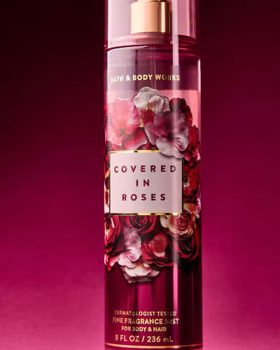 covered in roses