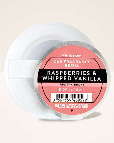 Raspberries & whipped vanilla