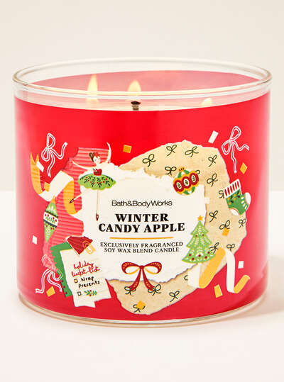winter candy apple