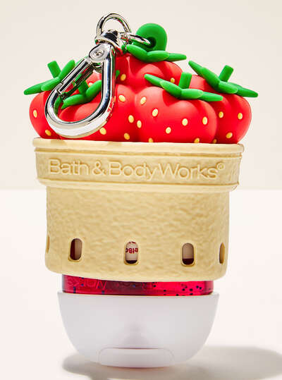 Porta gel cesta de fresas