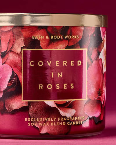 Covered in roses