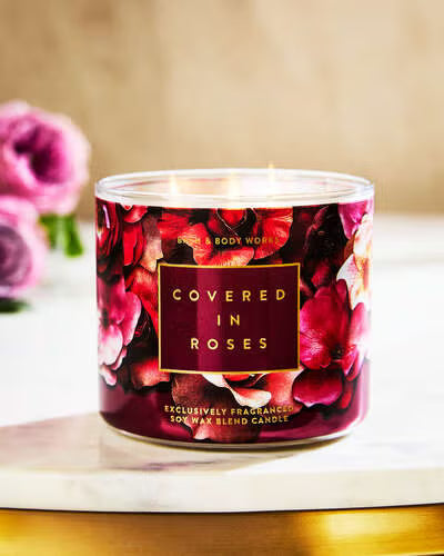 Covered in roses