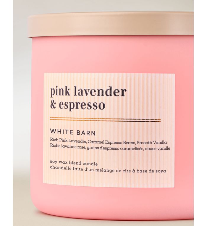 pink lavender & espresso