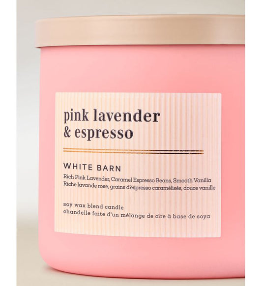 pink lavender & espresso