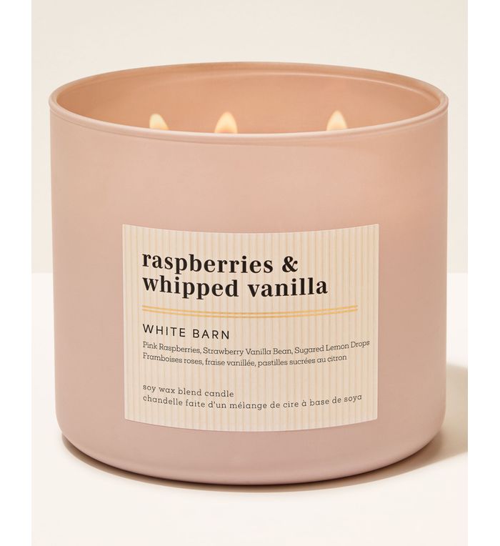 Raspberries & whipped vanilla