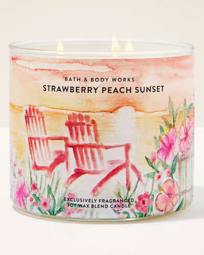 Strawberry Peach Sunset