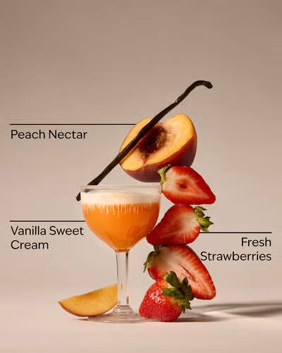 Strawberry Peach Sunset