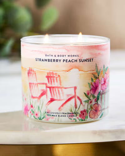 Strawberry Peach Sunset