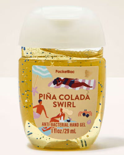 Piña colada swirl