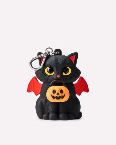 porta gel gatito con calabaza