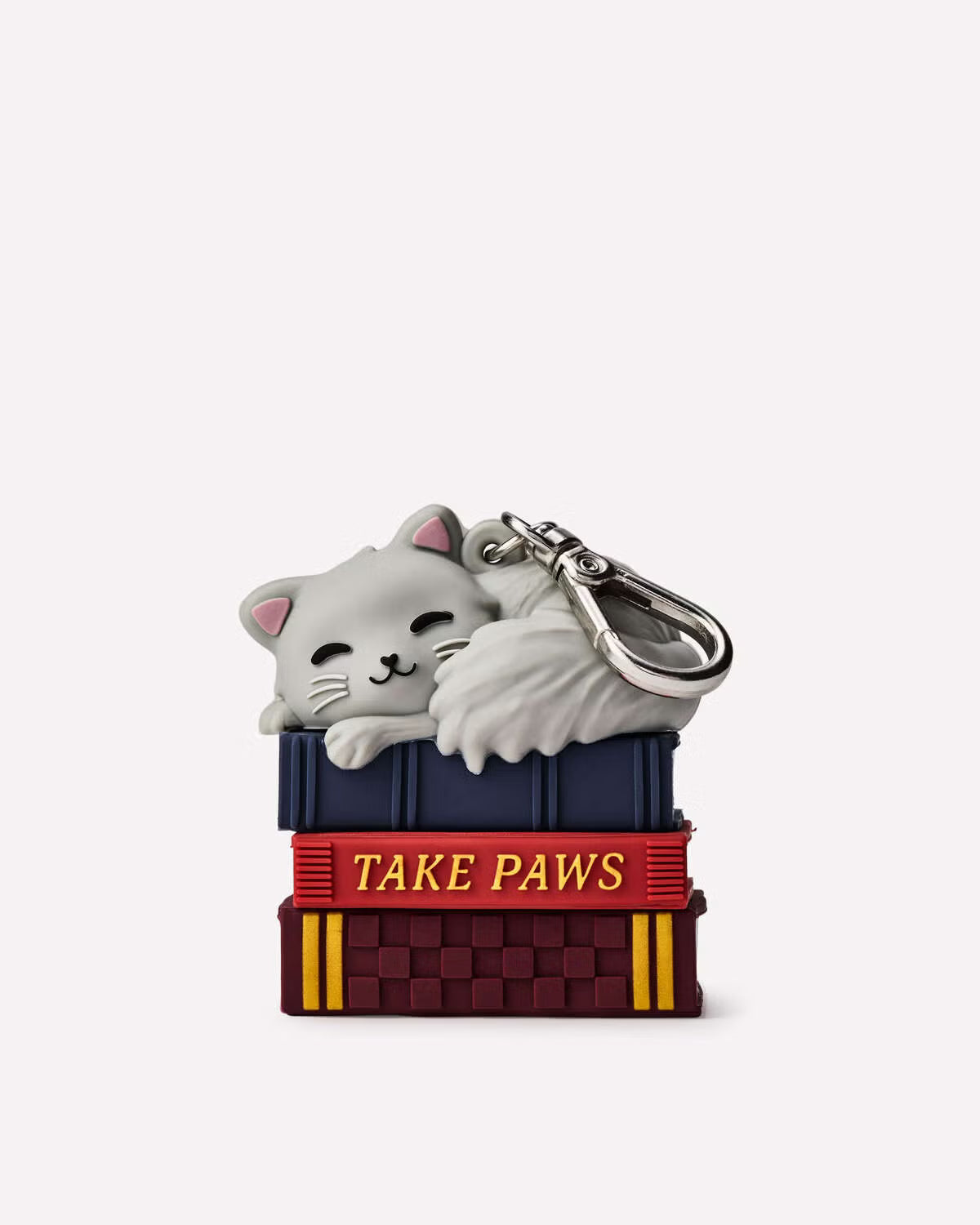 Porta gel gato en libros