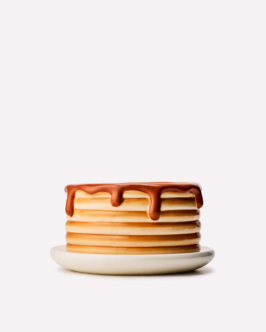 Porta vela pancakes/ hot cakes